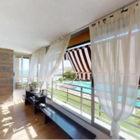 Campello Seafront Apartment Pool & Garden View * 알리칸테